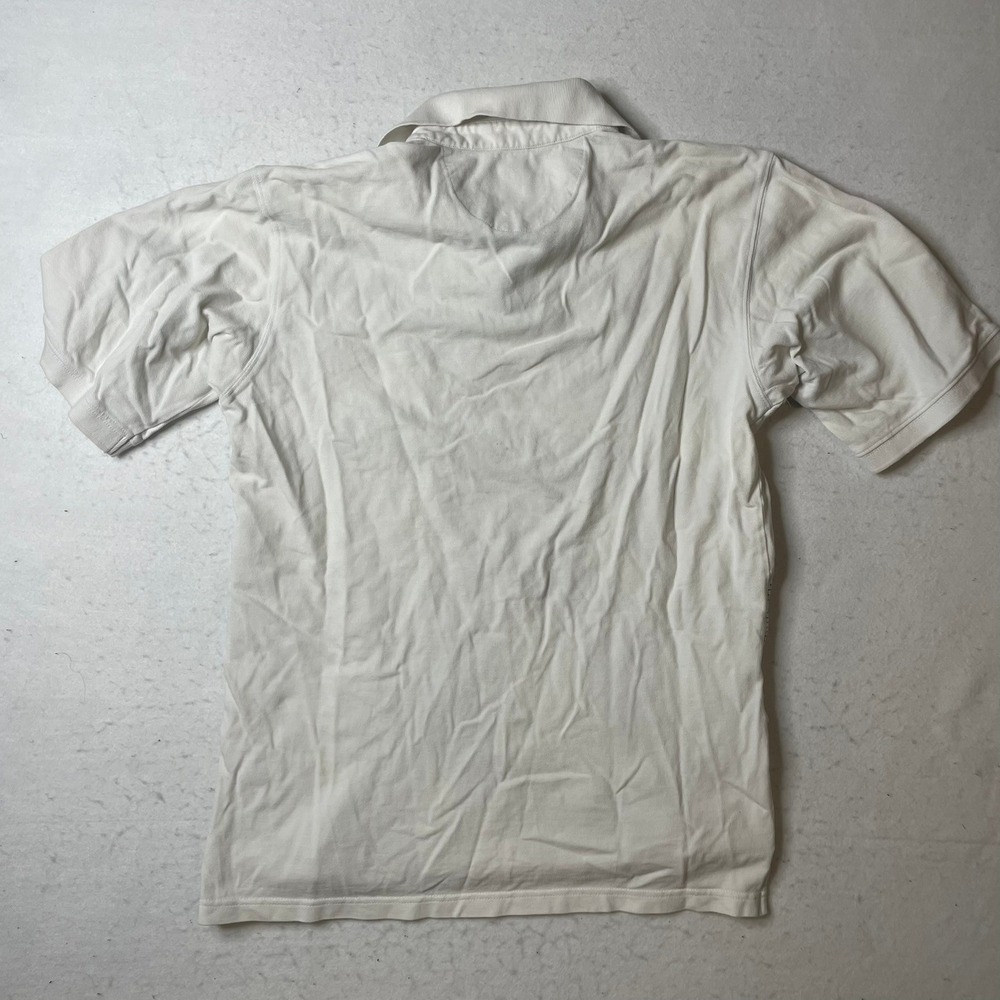 Ecko Unltd Mens White Graphic Polo Shirt Size‎ Medium G Logo Casual Short Sleeve - Picture 3 of 8